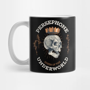 hades and persephone greek mythology bookish dark cottagecore poet Mug